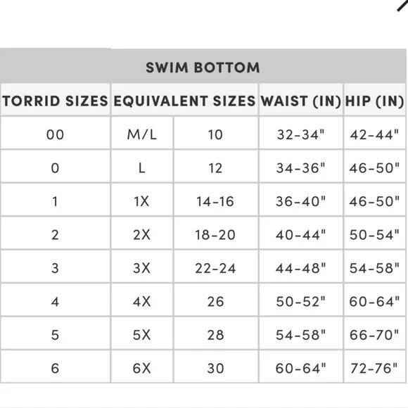 Torrid NWT Retro Wireless Ruched Cups Bikini Top and Bottom Set - Picture 9 of 9